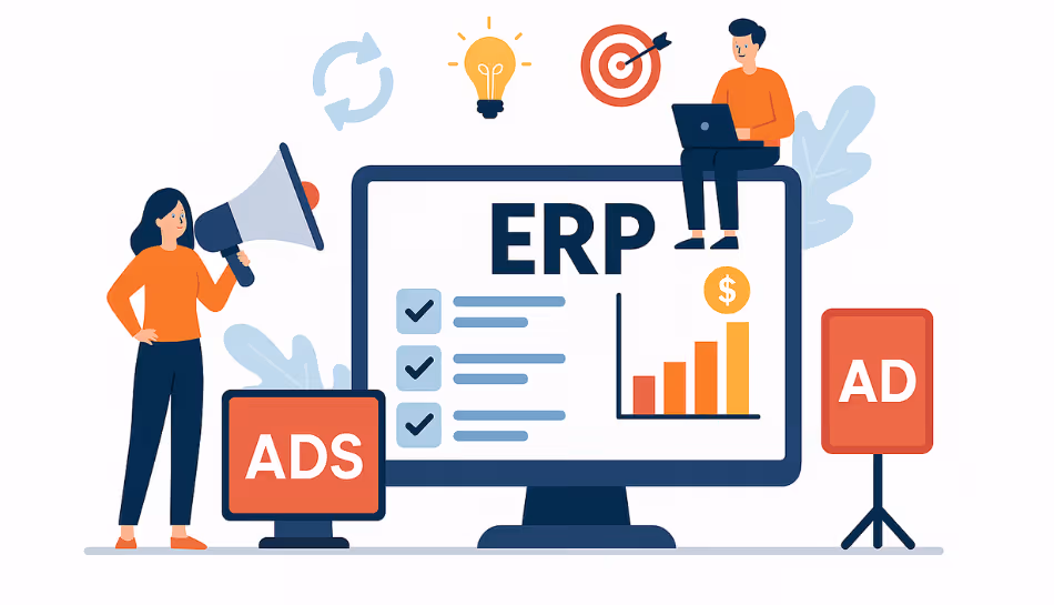 need of erp for advertising industry