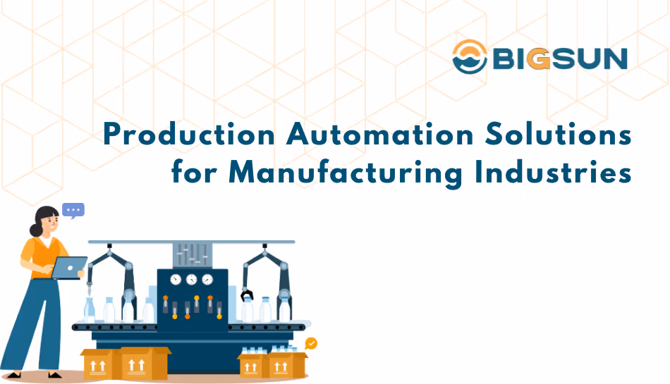 production automation solutions for manufacturing