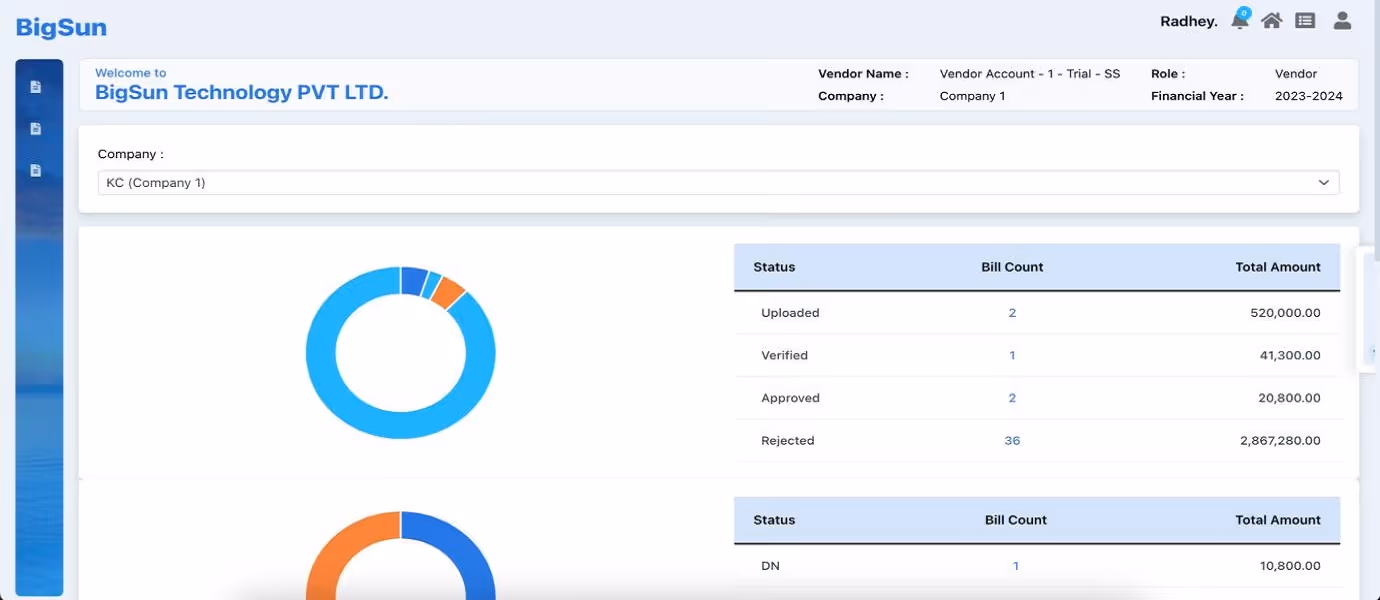 Vendor Portal